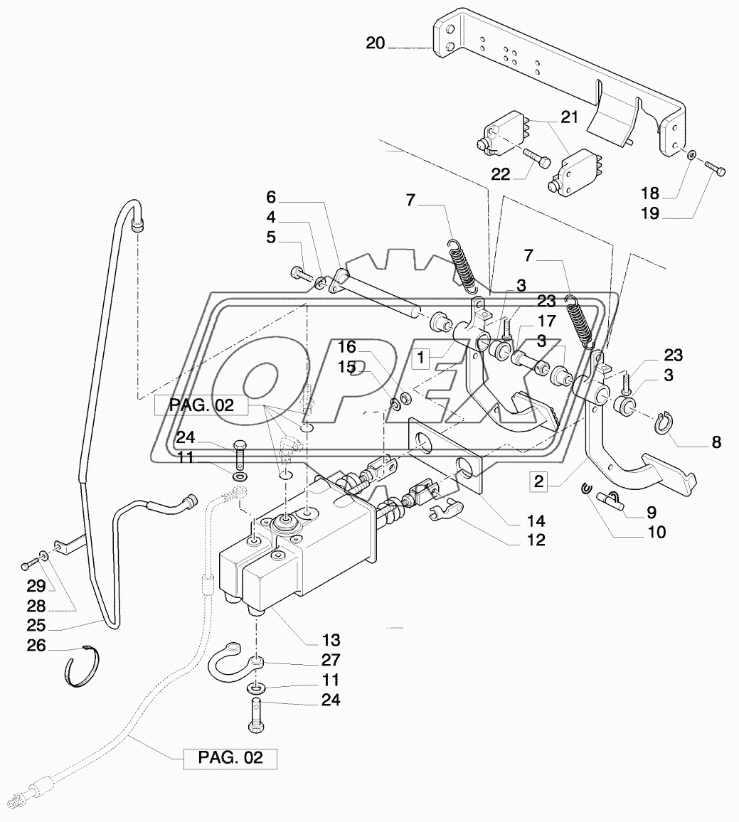 BRAKE PEDALS 1