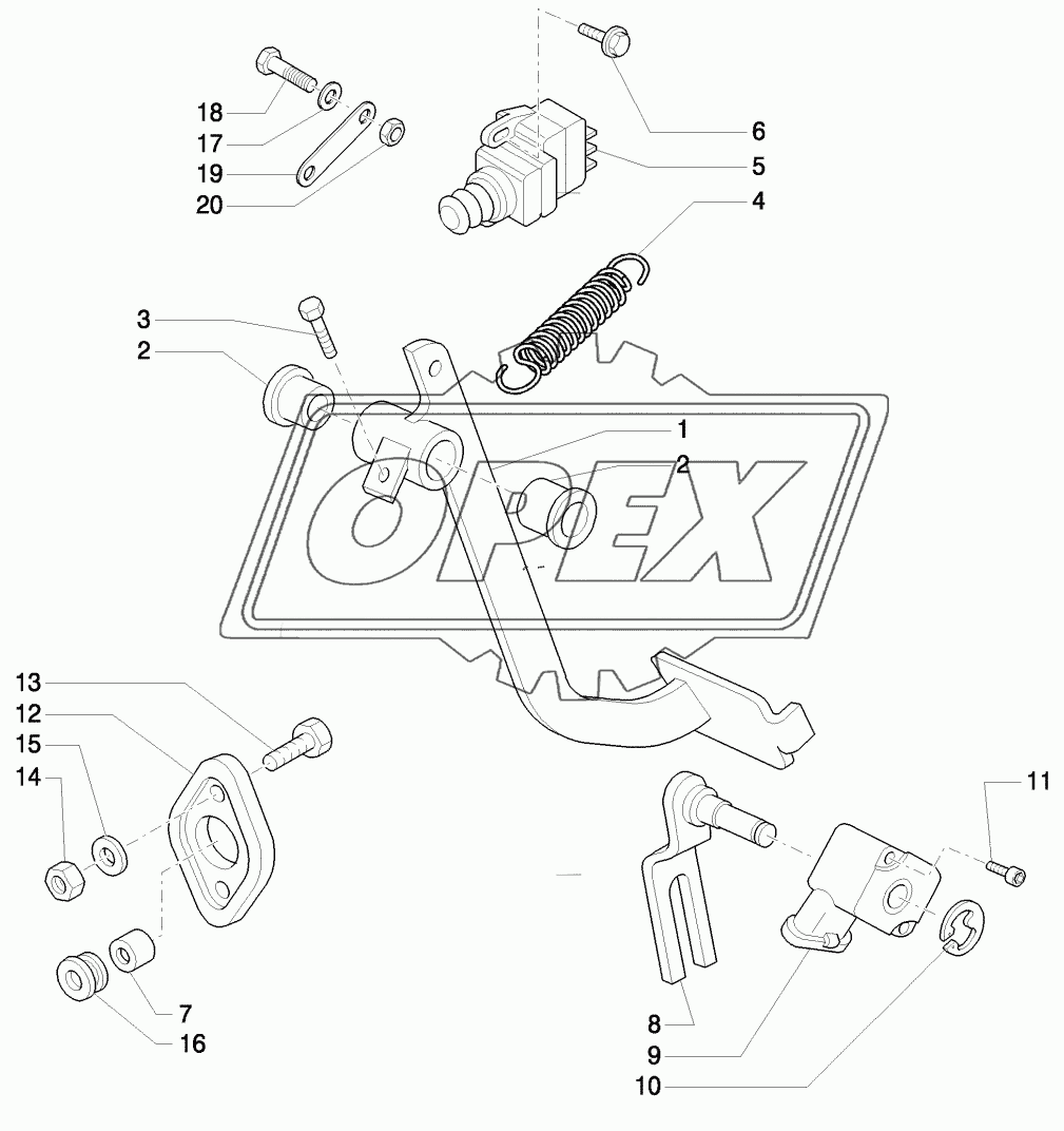 CLUTCH PEDAL