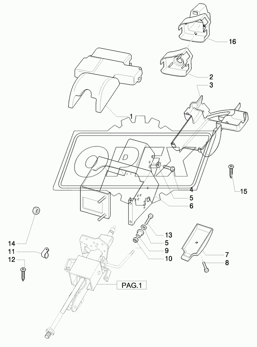 SELF CANCELLING TURN INDICATOR - STEERING COLUMN