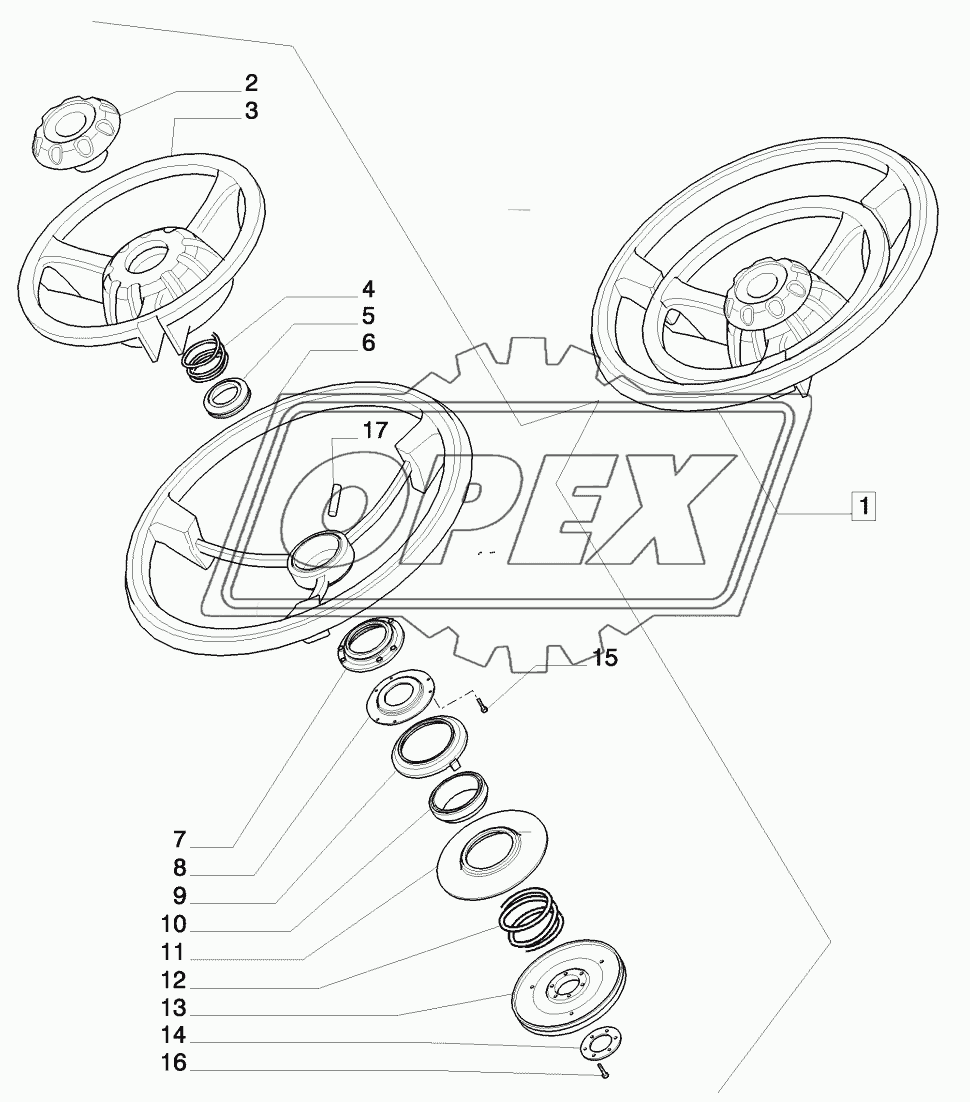 FAST STEERING - STEERING WHEEL - BREAKDOWN