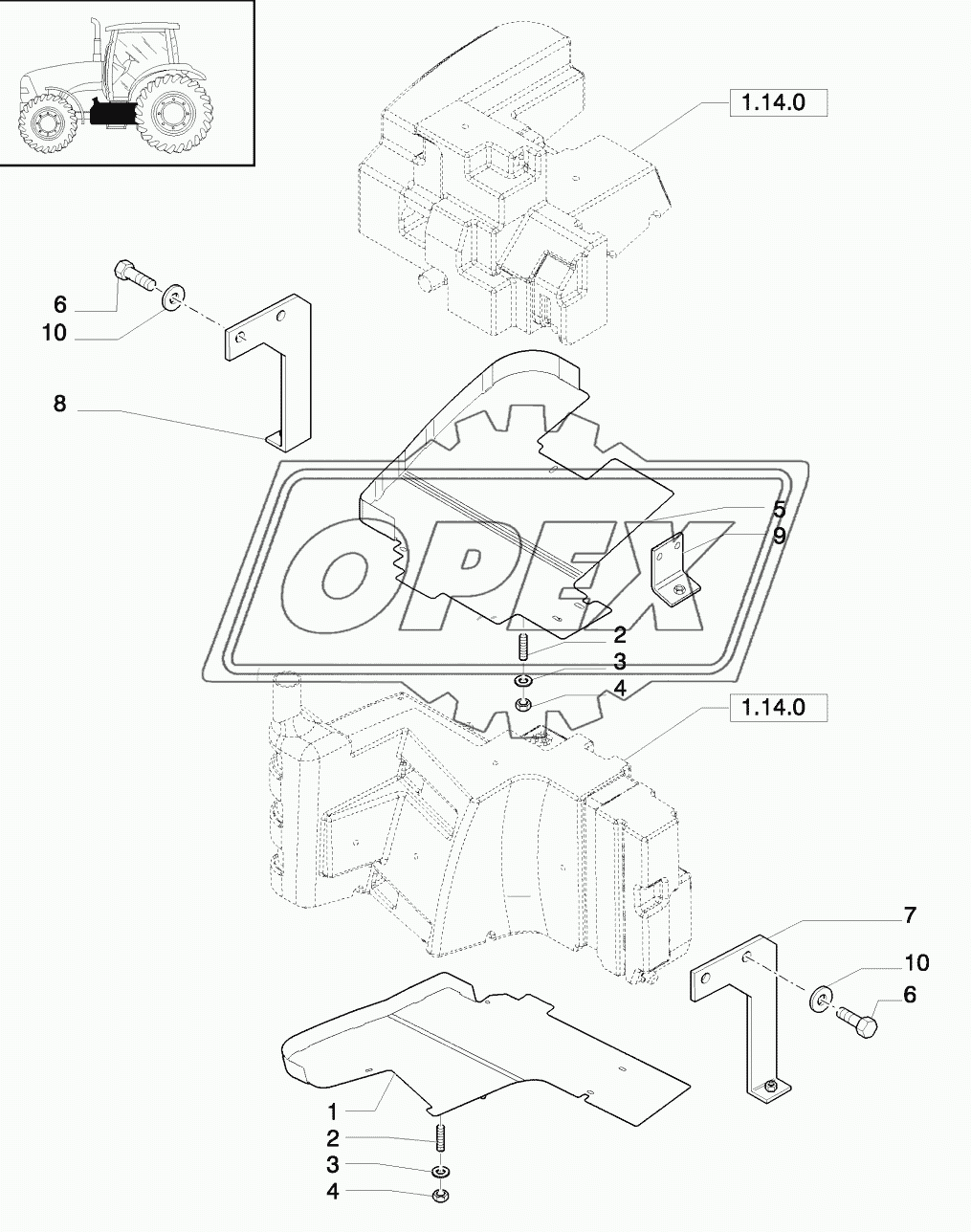 FUEL TANK GUARDS