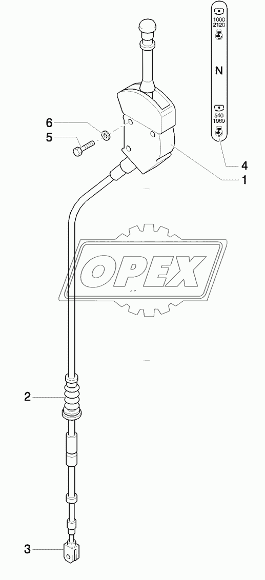 POWER TAKE-OFF 540/1000 RPM - PTO CONTROL