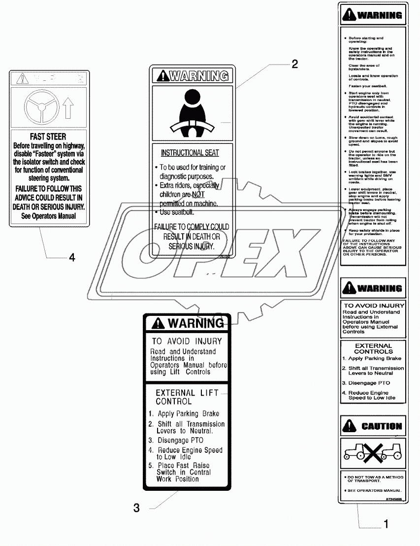 NORTH AMERICA VERSION - DECALS 3