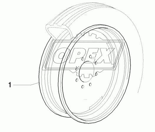 2WD FRONT WHEELS