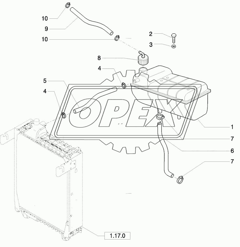 COOLING, EXPANSION TANK / TEMPERATURE CONTROL