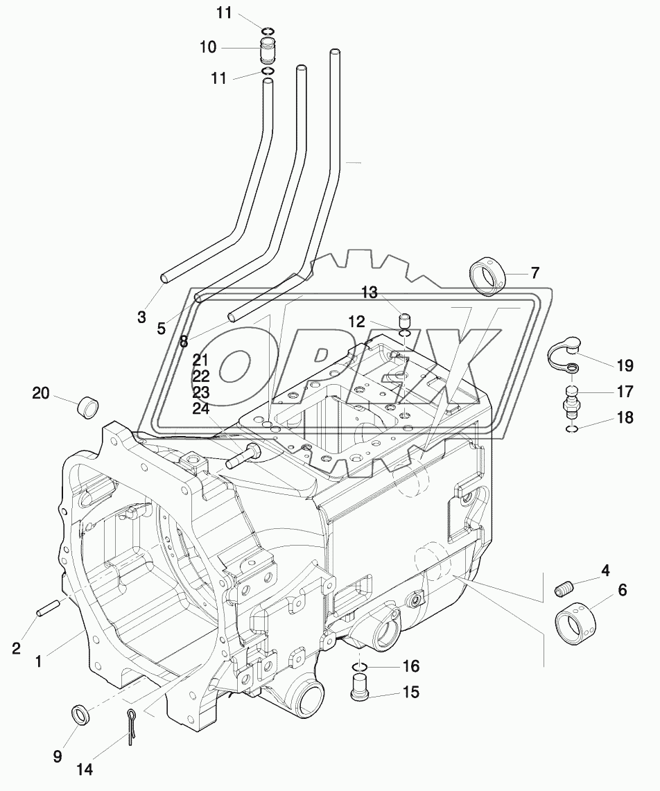 CLUTCH BOX ASSY 1