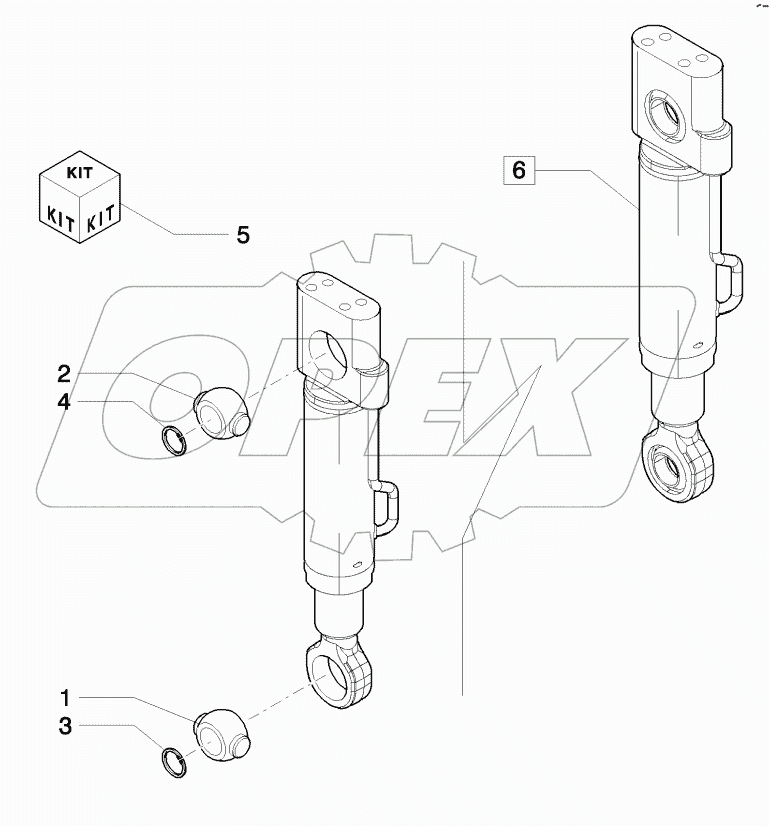 4WD FRONT AXLE WITH ACTIVE SUSPENSIONS