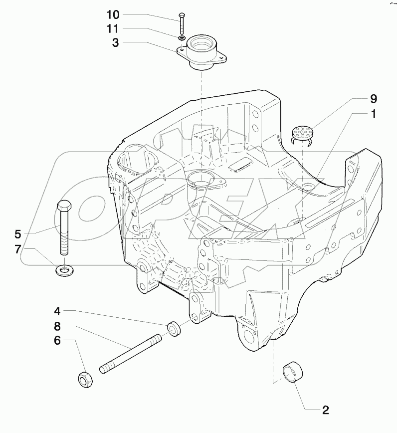 4WD FRONT AXLE WITH ACTIVE SUSPENSIONS