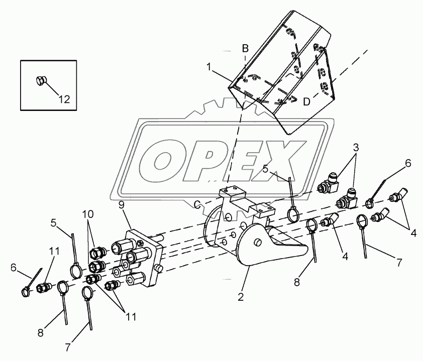 REEL HYDRAULICS - COUPLER PACKAGE