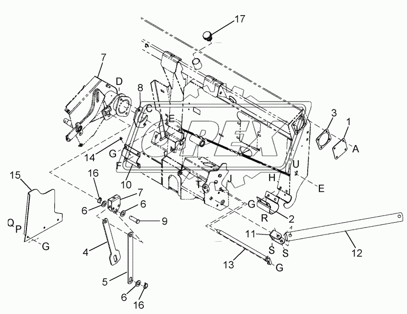 ADAPTER FRAME AND COMPONENTS