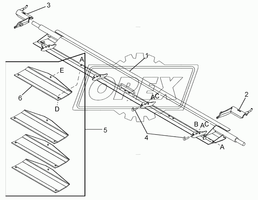 ADAPTER TRANSITION PAN AND POLY KIT