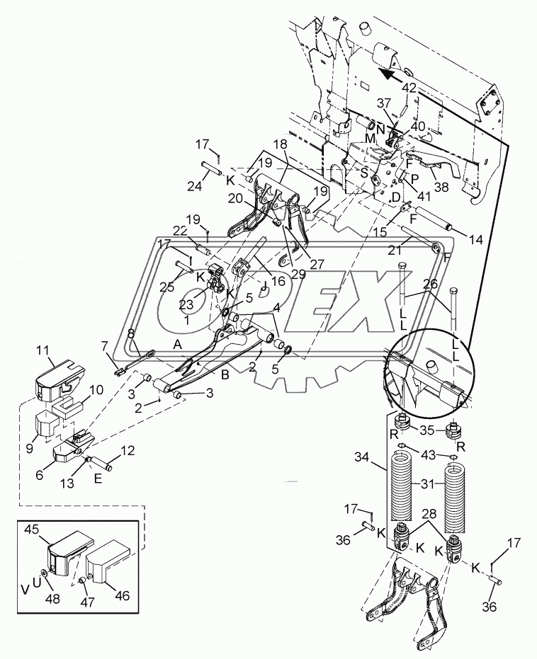 ADAPTER FLOAT LINKAGE AND COMPONENTS