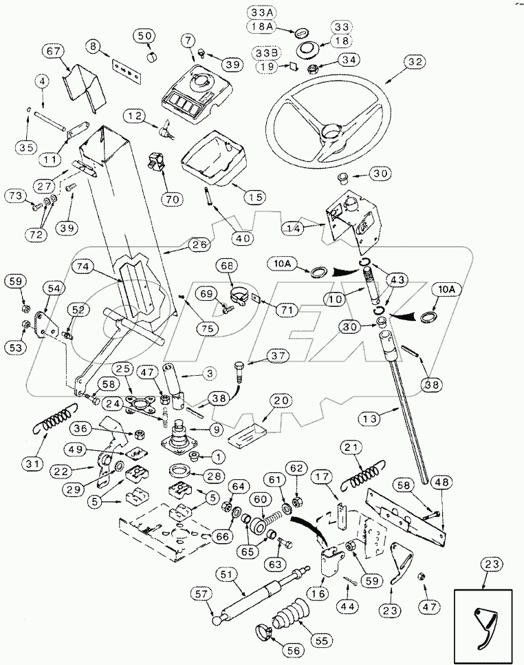 STEERING COLUMN - WHEEL