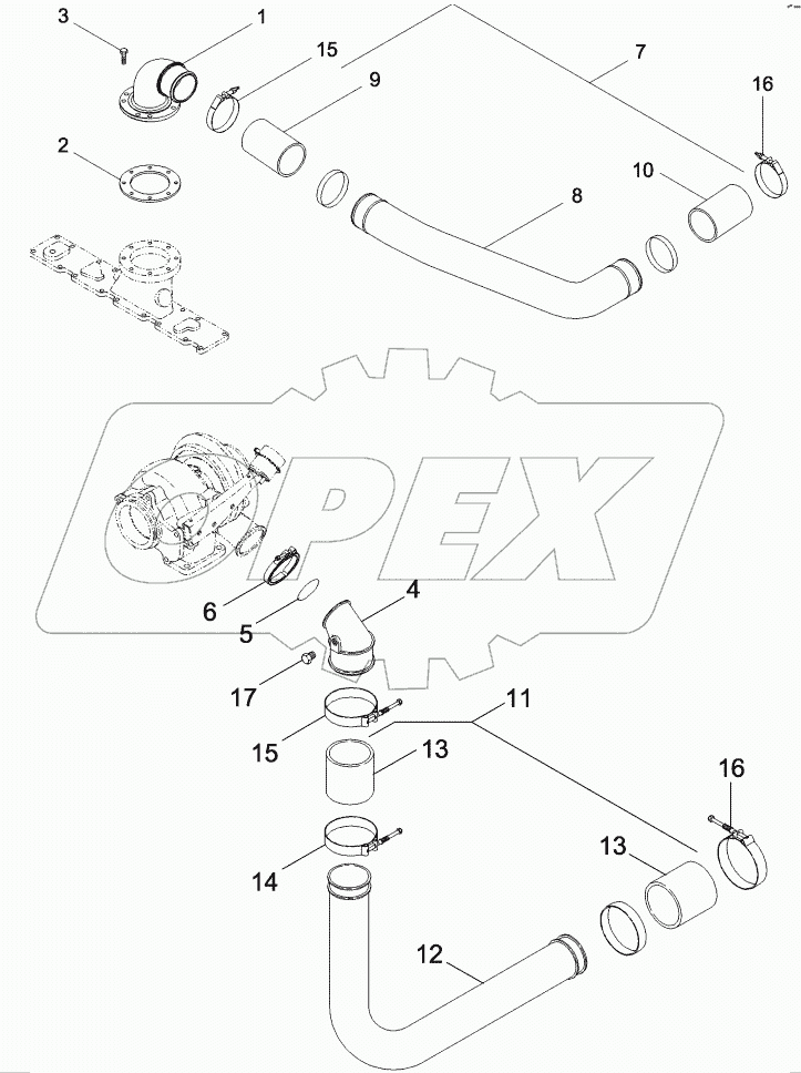 INTAKE SYSTEM, CHARGE AIR COOLER