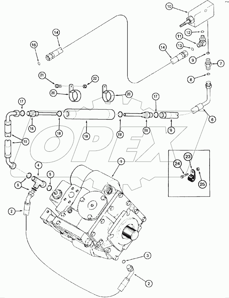 HYDRAULICS - FOOT-N-INCH VALVE