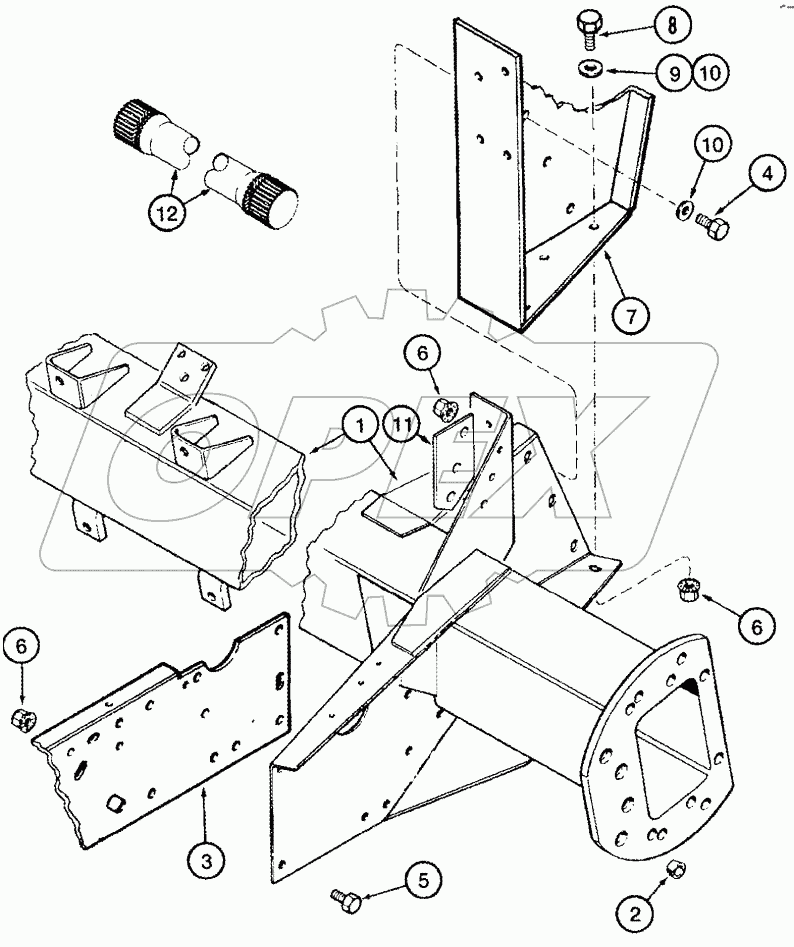 AXLE ASSY - DRIVE, WITHOUT EXTENSIONS