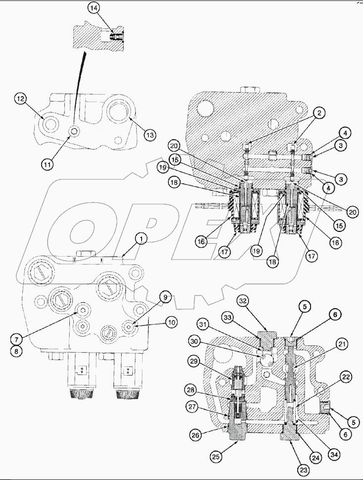 VALVE ASSY - HEADER HEIGHT
