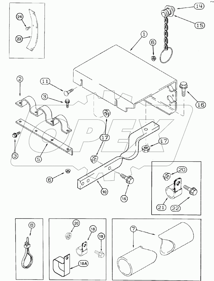 REEL DRIVE - COUPLING MOUNTING