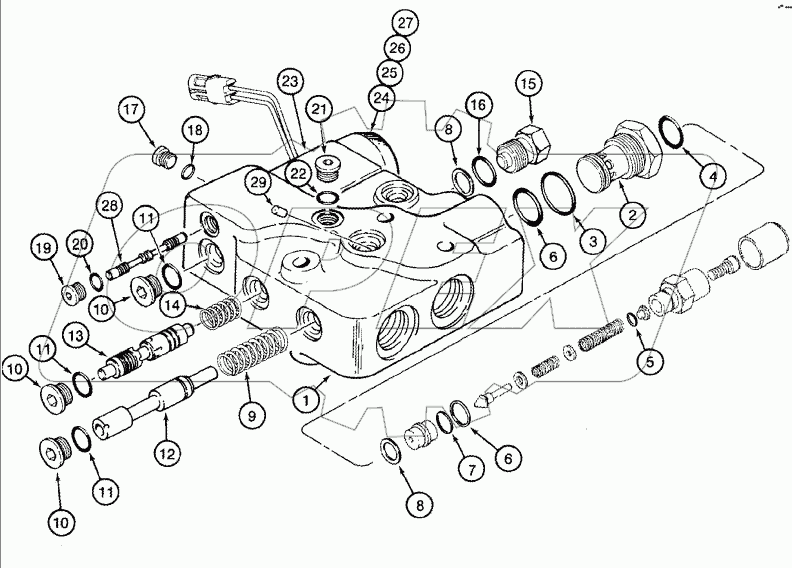 VALVE ASSY - REEL DRIVE