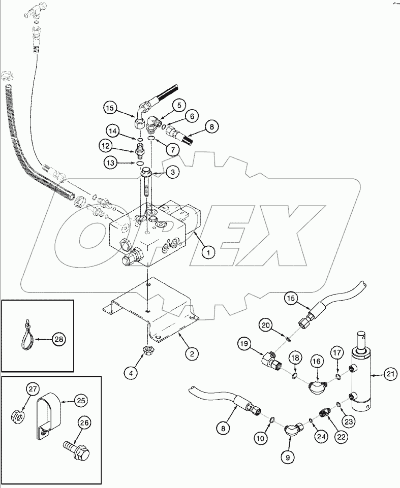 HYDRAULICS - FEEDER CLUTCH