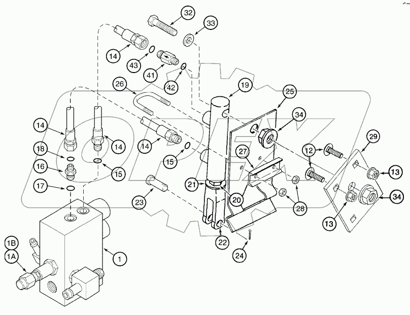 HYDRAULICS - UNLOADER CLUTCH