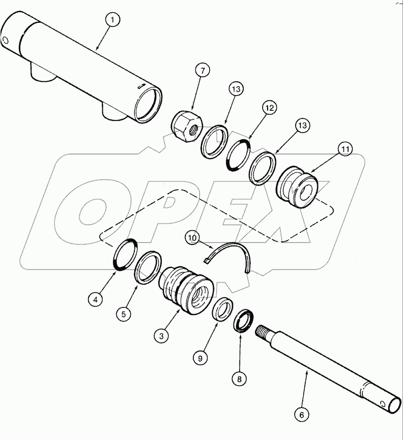 CYLINDER ASSYS - FEEDER CLUTCH