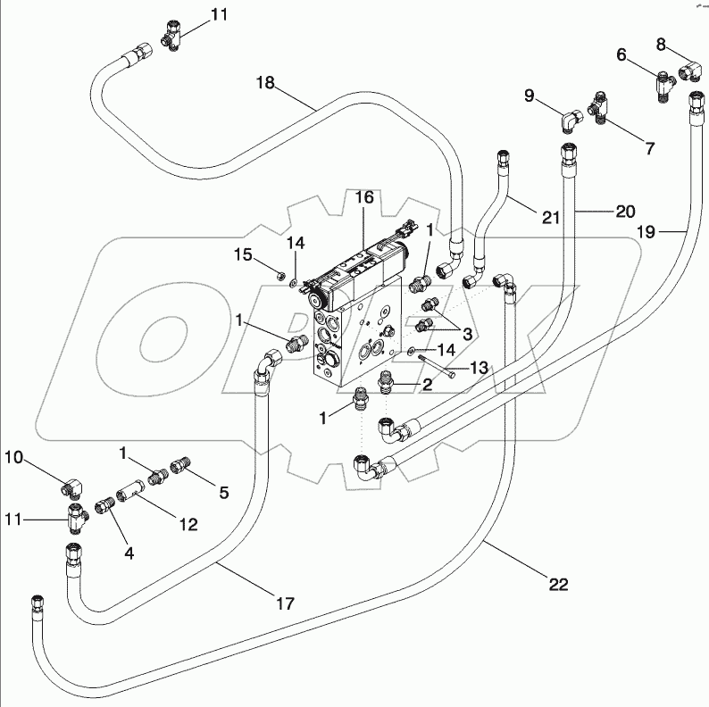 HYDRAULICS - AUTO GUIDANCE - ASN HAJ331
