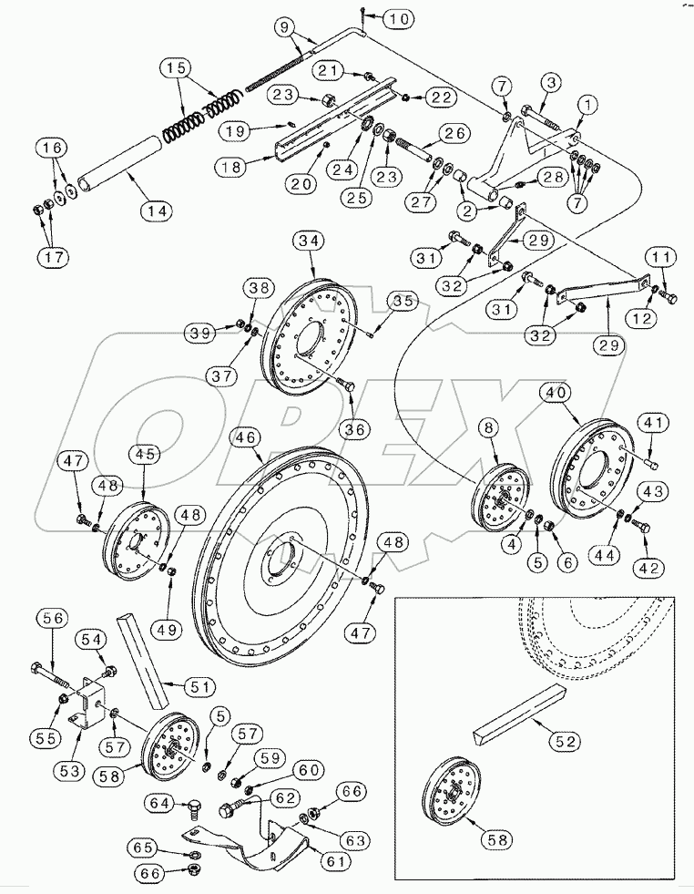 BELT DRIVE - RIGHT-HAND SIDE