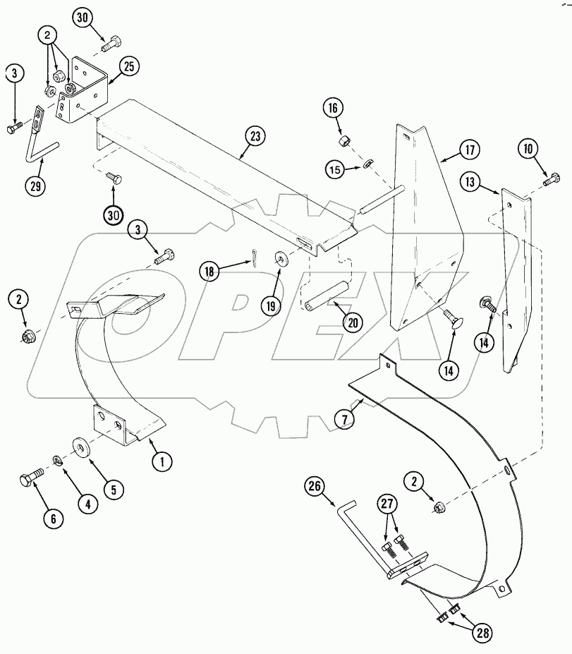 SEPARATOR SHIELD, DRIVE