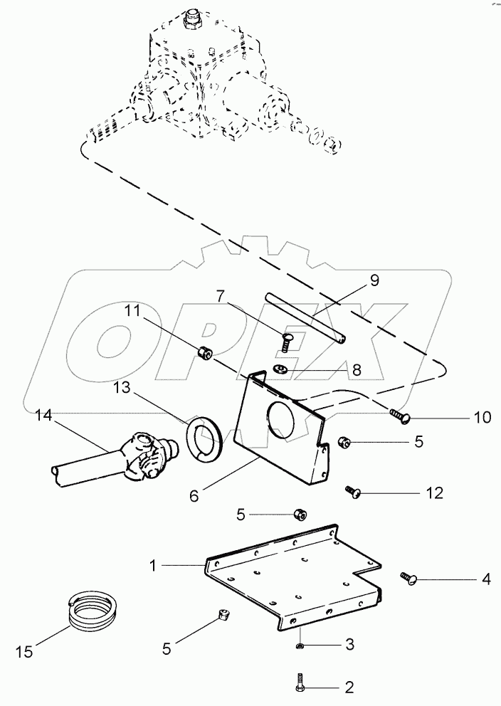FEEDER - MOUNTING, DRIVE AND FAN GEAR