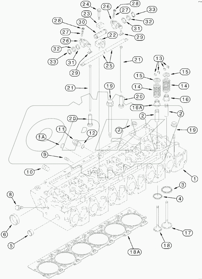 CYLINDER HEAD - VALVE MECHANISM