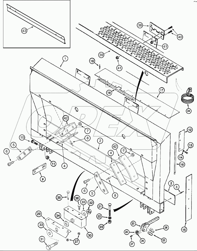 FIELD TRACKER® - SUPPORT, HEADER PIVOT