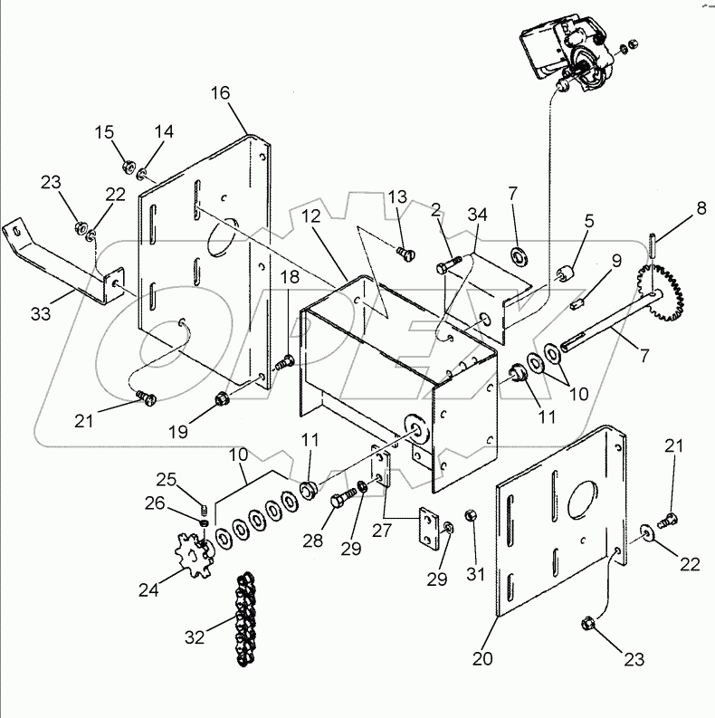 ROTOR DRIVE - SPEED ADJUSTMENT
