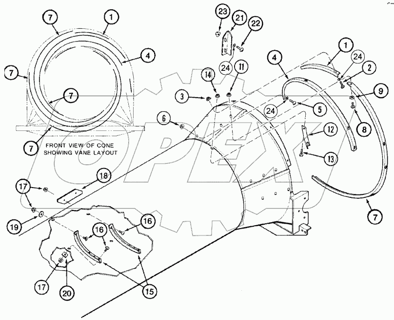 VANE - EXTENDED WEAR/STANDARD WEAR