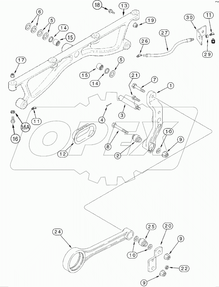 CHAFFER - DRIVE HANGER