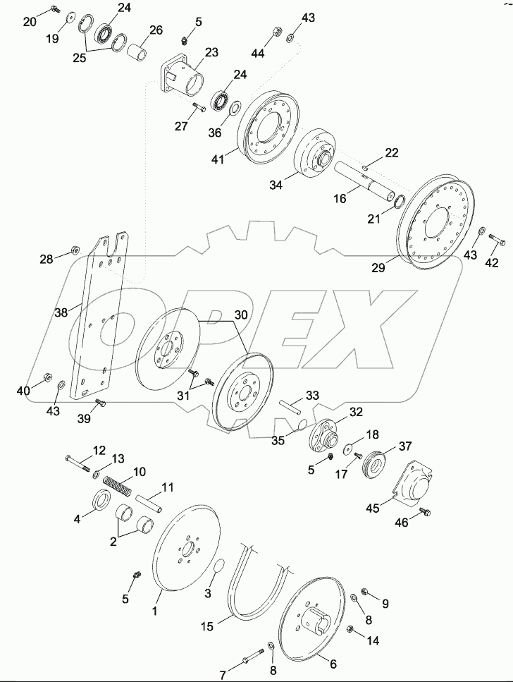 CLEANING FAN - DRIVE