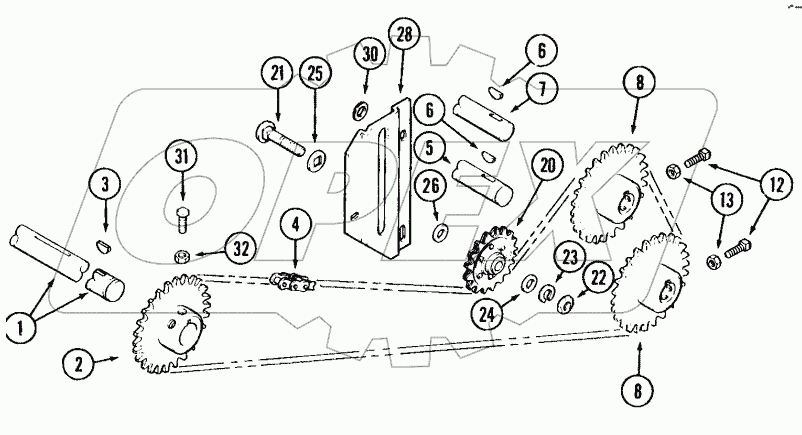 TAILINGS - ELEVATOR DRIVE