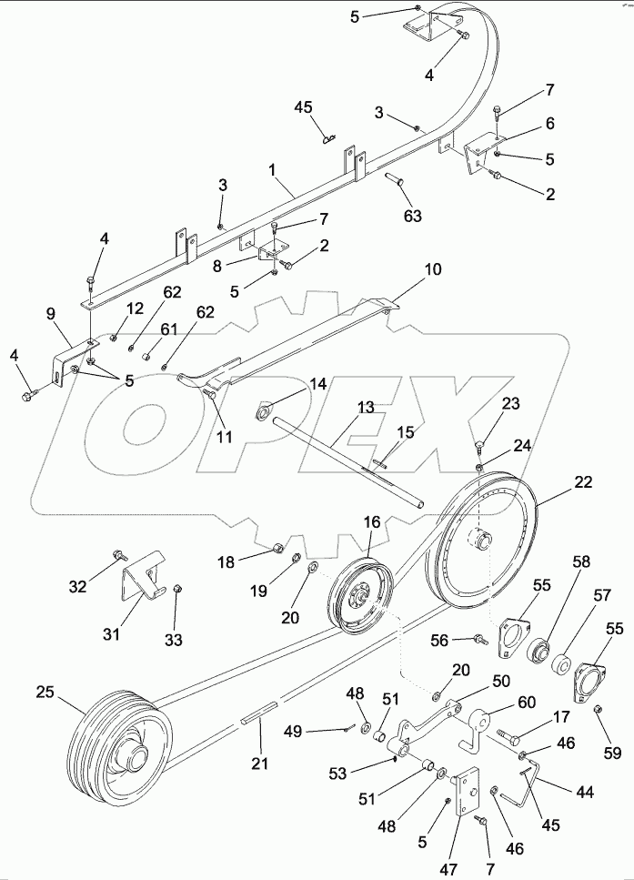 UNLOADER, BELT DRIVE