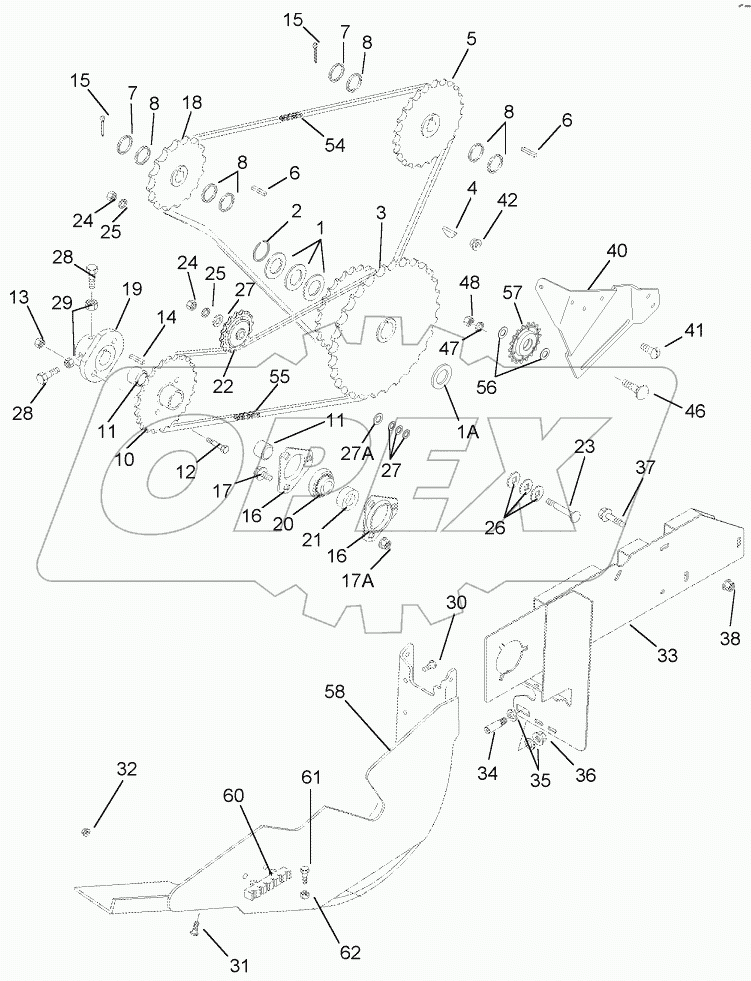 UNLOADER, CHAIN DRIVE