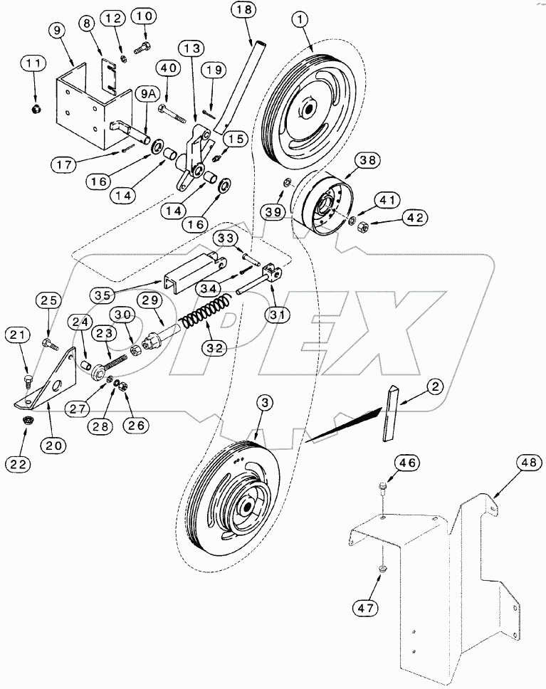 STRAW CHOPPER - DRIVE