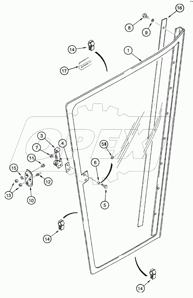 CAB - DOOR ASSY, RIGHT HAND