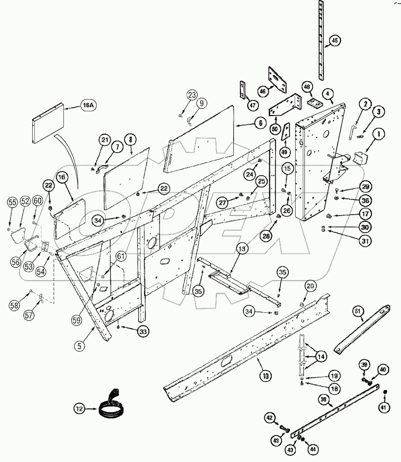 SEPARATOR - DOORS - LEFT HAND