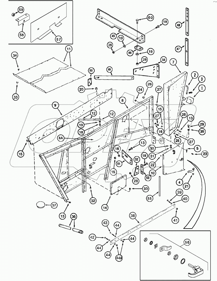 SEPARATOR - DOORS - RIGHT HAND
