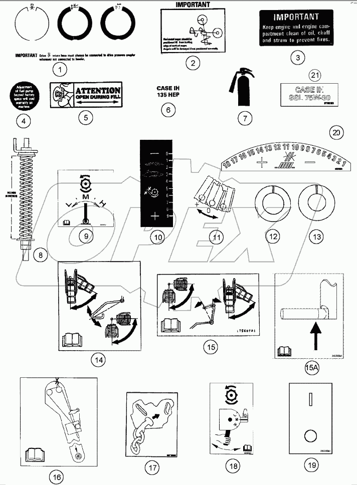 DECALS - IMPORTANT INSTRUCTIONS, DECAL KITS