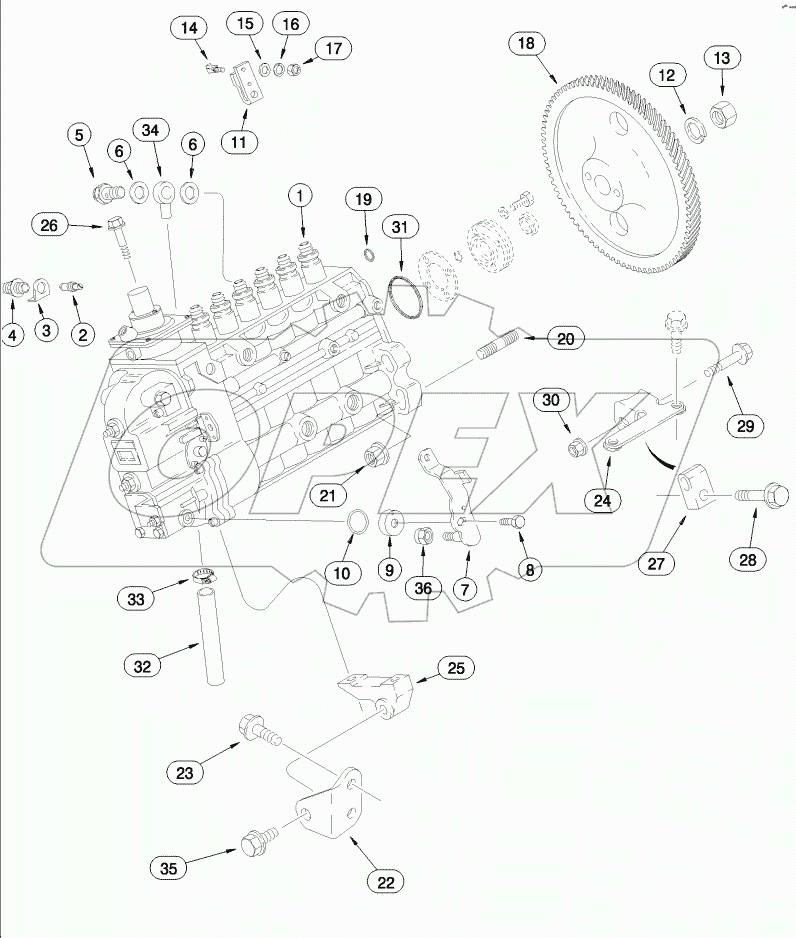 FUEL INJECTION - PUMP AND DRIVE