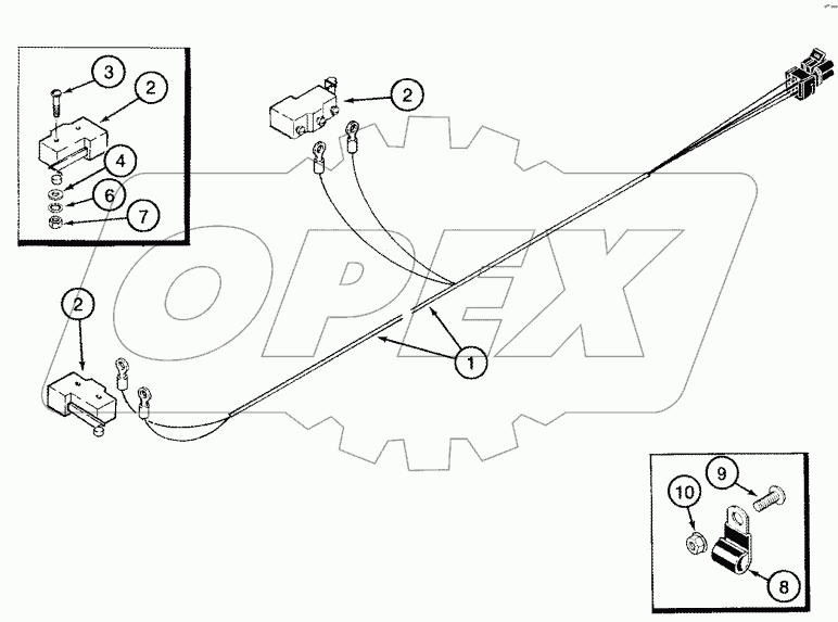 HARNESS - ROTOR LIMIT SWITCH