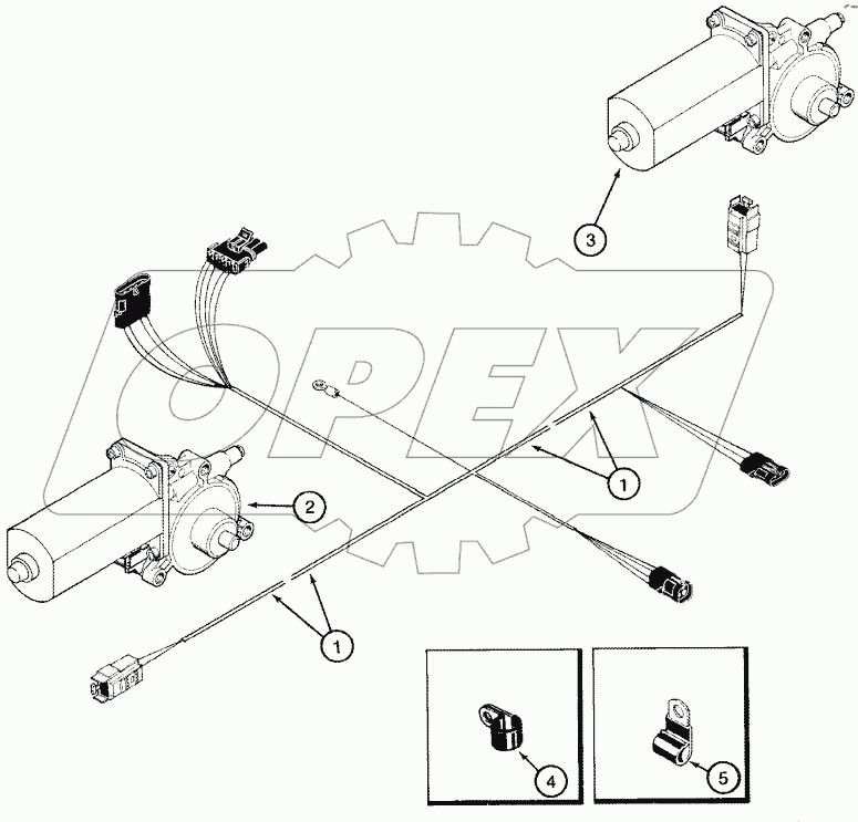HARNESS - FAN AND ROTOR SPEED