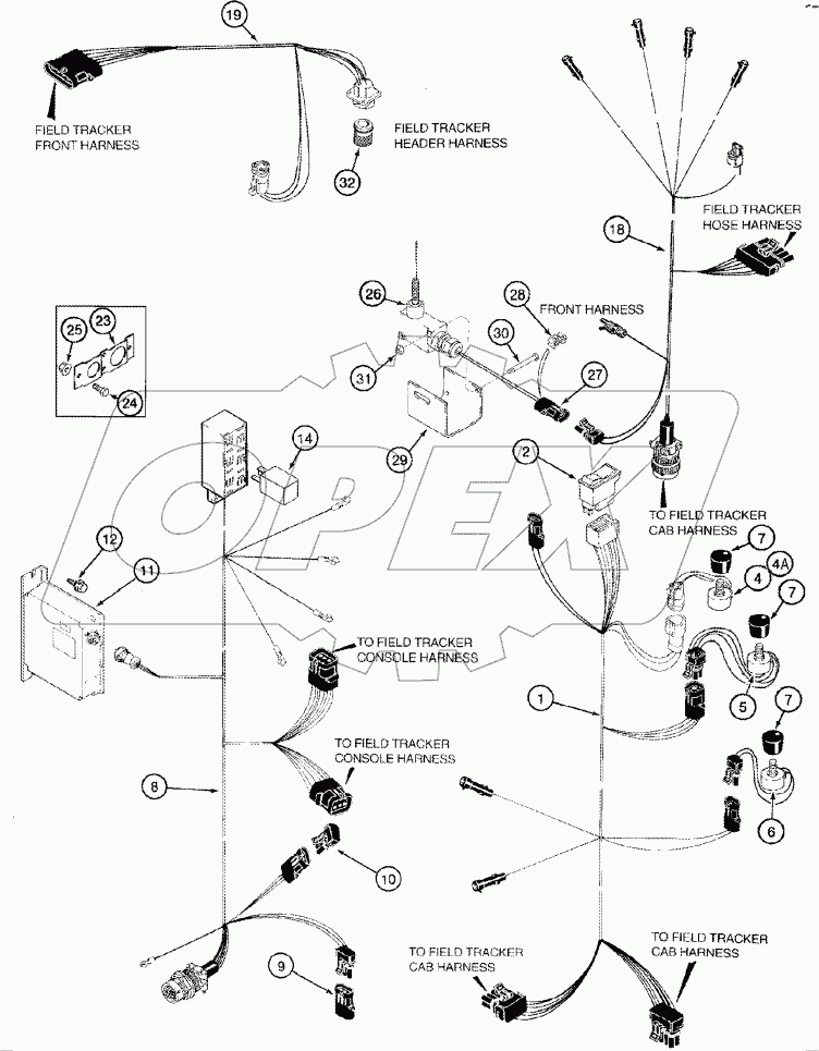 HARNESS - FIELD TRACKER