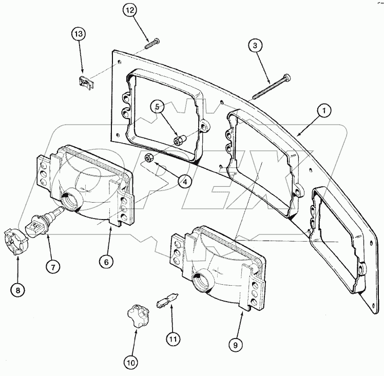 LAMP ASSY - DRIVE AND FLOOD