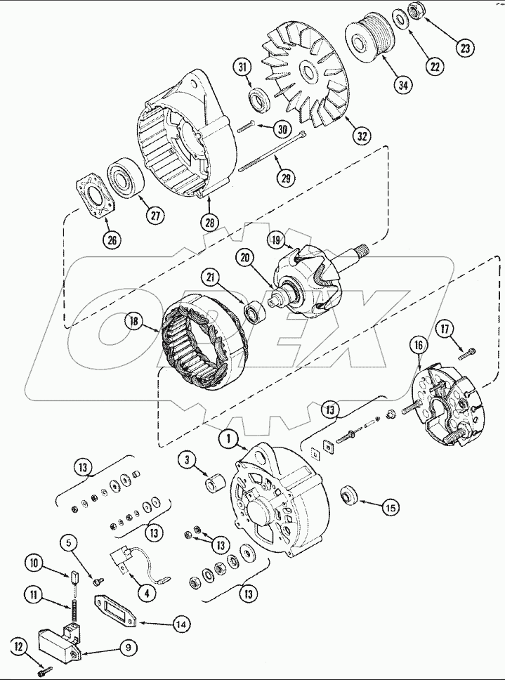 ALTERNATOR ASSY